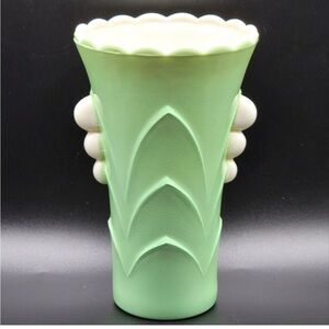 Vintage art deco ceramic vase approx 5 inches